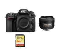 NIKON D7500 20.9 Mpix + AF-S 35MM F1.8G DX + 64GB SD card