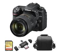 Nikon D7500 + AF-S 18-300mm VR DX - Kit complet : carte 64 Go, sac et lecteur de carte
