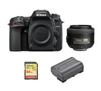 NIKON D7500 + AF-S 35 mm f/1,8G + SanDisk Extreme 64 Go SD + Batterie EN-EL15A