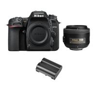 NIKON D7500 + AF-S 35MM F1.8G DX + Batterie EN-EL15A