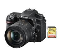 NIKON D7500 + AF-S DX 16-80MM F2.8-4E ED VR + carte SD SanDisk Extreme 64 Go