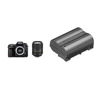 Nikon D7500 + AF-S DX NIKKOR 18-300 VR Kit d'appareil-Photo SLR 20,9 MP CMOS 5568 x 3712 Pixels Noir - Appareils Photos numériques + NIKON Batterie Rechargeable Haute capacité Lithium-ION EN-EL15c