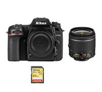 NIKON D7500 KIT AF-P 18-55mm F3.5-5.6G VR + SanDisk Extreme 64 Go SD