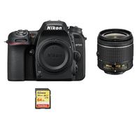 NIKON D7500 reflex 20.9 mpix KIT AF-P 18-55mm F3.5-5.6G VR + 64GB SD card
