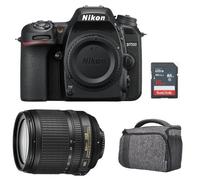 NIKON D7500 Reflex 20.9 mpix + KIT AF-S 18-105MM F3.5-5.6G ED VR + Bag + 16gb SD card