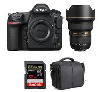 Nikon D850 + 14-24mm f/2.8G ED + SanDisk 32GB Extreme PRO UHS-II SDXC 300MB/s + Sac Garantie 2 ans