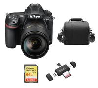NIKON D850 45.7 Mpix KIT AF-S 24-120MM F4G ED VR + SD 64Go + Sac + Memory Card Reader