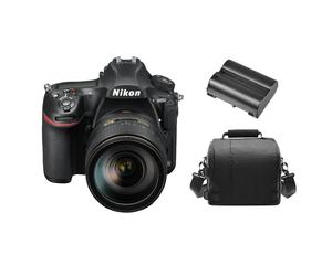 NIKON D850 KIT AF-S 24-120mm F4G ED VR + Sac pour appareil photo + Batterie EN-EL15A