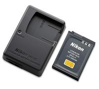 Nikon EN-EL12 Batterie Li-ION + Chargeur MH-65 Noir