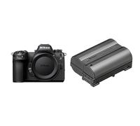 Nikon Hybride Z6III, boitier Nu, Plein Format 24,5 MP, vidéo 6K, jusqu'à 120 i/s, écran Tactile et orientable + Batterie Rechargeable Haute capacité Lithium-ION EN-EL15c