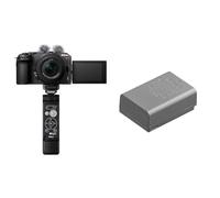 Nikon kit Vlogger Z30+16-50 + SmallRig Tripod + ML-L7 + SmallRig Windmuff,Hybride capteur DX (20,9 MP,4K UHD 30p ou Full HD 120p,Rafale 11 + Batterie Li-ION EN-EL25a pour Hybride Z30, Z50 et Z FC
