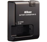 Nikon MH-25 - Chargeurs de batterie (Lithium-Ion (Li-Ion), Noir, Chargement, Chargeur de batterie domestique, Lithium-Ion (Li-Ion), 1 V)