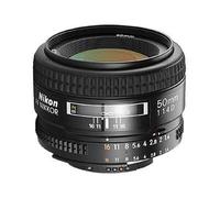 Nikon Nikkor - Objectif - 50 mm - f/1.4 D-AF - Nikon F - pour Nikon D2H, D2HS, D2X, D2Xs, D70; F 3, 5 50, 55, 6, 60, 601, 65, 70, 75; FM 2; Pronea 600