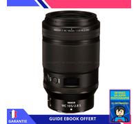 Nikon Nikkor Z MC 105mm f/2.8 VR S Macro + Ebook 'Devenez Un Super Photographe' - Objectif Nikon Z pour Nikon Hybride