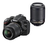 Nikon Reflex D3200 + AF-S 18/55 VR + 55/200 VR