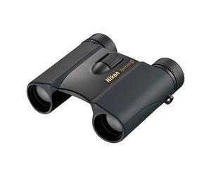 Nikon Sportstar EX 10x25 DCF jumelle Triangulaire Charbon de bois, Gris