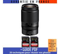 Nikon Z 28-75mm F2.8 + 2 SanDisk 128GB Extreme PRO UHS-II SDXC 300 MB/s + Guide PDF '20 TECHNIQUES POUR RÉUSSIR VOS PHOTOS