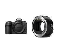 Nikon Z 6II boitier Nu, Appareil Photo Numérique Hybride Plein Format +Nikon Bague d'adaptation FTZ II JMA905DA Noir