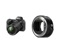 Nikon Z 6II + Objectif Z 24-200 f/4-6,3 VR, Appareil Photo Numérique Hybride Plein Format +Nikon Bague d'adaptation FTZ II JMA905DA Noir