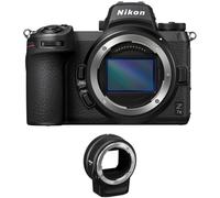 Nikon Appareil photo hybride Z7 II – Plein format 45,7 MP, 4K/60p – Noir + adaptateur monture FTZ