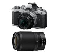 Nikon Appareil photo Z fc avec objectifs DX 16-50 Argent et DX 50-250