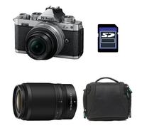 Appareil photo hybride Nikon Z fc + Z 16-50 Silver + Z 50-250 + Sac + Carte SD 8 Go