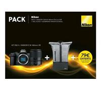 Nikon Z50II + 18/140VR + sac a dos + 2H cours a distance School