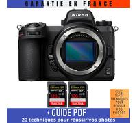 Nikon Z6 II Nu + 2 SanDisk 128GB Extreme PRO UHS-II SDXC 300 MB/s + Guide PDF ""20 TECHNIQUES POUR RÉUSSIR VOS PHOTOS