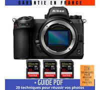 Nikon Z6 II Nu + 3 SanDisk 32GB Extreme PRO UHS-II SDXC 300 MB/s + Guide PDF ""20 TECHNIQUES POUR RÉUSSIR VOS PHOTOS