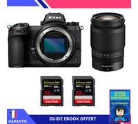 Nikon Z6 II + Z 24-200mm f/4-6.3 VR + 2 SanDisk 32GB Extreme PRO UHS-II SDXC 300 MB/s + Ebook 'Devenez Un Super Photographe