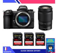 Nikon Z6 II + Z 24-200mm f/4-6.3 VR + 3 SanDisk 128GB Extreme PRO UHS-II SDXC 300 MB/s + Ebook 'Devenez Un Super Photographe