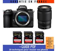 Nikon Z6 II + Z 24-200mm f/4-6.3 VR + 3 SanDisk 32GB Extreme PRO UHS-II SDXC 300 MB/s + Guide PDF ""20 TECHNIQUES POUR RÉUSSIR VOS PHOTOS