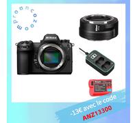 Nikon Z6 III Boitier + Nkon FTZ II + Kingma 2400mAh batterie (Nikon EN-EL15) + Kingma chargeur de batterie