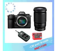 Nikon Z6 III Boitier + Z 28-400mm f 4-8 VR Noir + Kingma 2400mAh batterie (Nikon EN-EL15) + Kingma chargeur de batterie