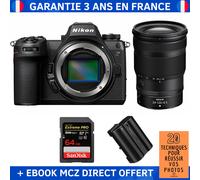 Nikon Z6 III + Z 24-120mm f/4 S + 1 SanDisk 64GB Extreme PRO UHS-II SDXC 300 MB/s + 1 Nikon EN-EL15c + Ebook '20 Techniques pour Réussir vos Photos' - Appareil Photo Hybride Nikon