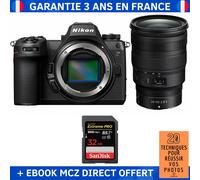 Nikon Z6 III + Z 24-70mm f/2.8 S + 1 SanDisk 32GB Extreme PRO UHS-II SDXC 300 MB/s + Ebook '20 Techniques pour Réussir vos Photos' - Appareil Photo Hybride Nikon
