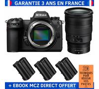 Nikon Z6 III + Z 24-70mm f/2.8 S + 3 Nikon EN-EL15c + Ebook '20 Techniques pour Réussir vos Photos' - Appareil Photo Hybride Nikon