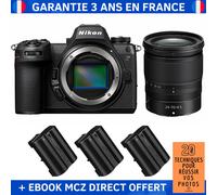 Nikon Z6 III + Z 24-70mm f/4 S + 3 Nikon EN-EL15c + Ebook '20 Techniques pour Réussir vos Photos' - Appareil Photo Hybride Nikon
