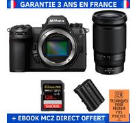 Nikon Z6 III + Z 28-400mm f/4-8 VR + 1 SanDisk 128GB Extreme PRO UHS-II SDXC 300 MB/s + 1 Nikon EN-EL15c + Ebook '20 Techniques pour Réussir vos Photos' - Appareil Photo Hybride Nikon
