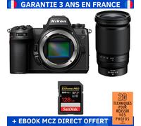 Nikon Z6 III + Z 28-400mm f/4-8 VR + 1 SanDisk 128GB Extreme PRO UHS-II SDXC 300 MB/s + Ebook '20 Techniques pour Réussir vos Photos' - Appareil Photo Hybride Nikon