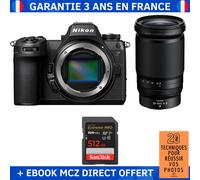 Nikon Z6 III + Z 28-400mm f/4-8 VR + 1 SanDisk 512GB Extreme PRO UHS-II SDXC 300 MB/s + Ebook '20 Techniques pour Réussir vos Photos' - Appareil Photo Hybride Nikon
