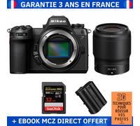 Nikon Z6 III + Z 50mm f/1.8 S + 1 SanDisk 32GB Extreme PRO UHS-II SDXC 300 MB/s + 1 Nikon EN-EL15c + Ebook '20 Techniques pour Réussir vos Photos' - Appareil Photo Hybride Nikon