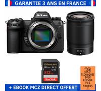Nikon Z6 III + Z 85mm f/1.8 S + 1 SanDisk 512GB Extreme PRO UHS-II SDXC 300 MB/s + Ebook '20 Techniques pour Réussir vos Photos' - Appareil Photo Hybride Nikon
