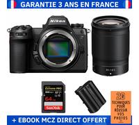 Nikon Z6 III + Z 85mm f/1.8 S + 1 SanDisk 64GB Extreme PRO UHS-II SDXC 300 MB/s + 1 Nikon EN-EL15c + Ebook '20 Techniques pour Réussir vos Photos' - Appareil Photo Hybride Nikon