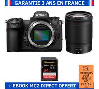 Nikon Z6 III + Z 85mm f/1.8 S + 1 SanDisk 64GB Extreme PRO UHS-II SDXC 300 MB/s + Ebook '20 Techniques pour Réussir vos Photos' - Appareil Photo Hybride Nikon