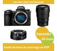 Nikon Z7 II Camera+Nikon Bague d'adaptation FTZ II+Objectif Nikon Z 14-24mm f2.8 S NIKKOR