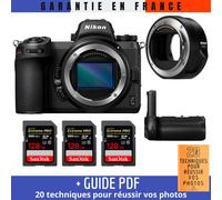 Nikon Z7 II + Nikon FTZ II + Grip Nikon MB-N11 + 3 SanDisk 128GB Extreme PRO UHS-II SDXC 300 MB/s + Guide PDF ""20 TECHNIQUES POUR RÉUSSIR VOS PHOTOS