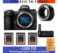 Nikon Z7 II + Nikon FTZ II + Grip Nikon MB-N11 + 3 SanDisk 256GB Extreme PRO CFexpress Type B + Guide PDF ""20 TECHNIQUES POUR RÉUSSIR VOS PHOTOS