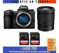 Nikon Z7 II + Z 24-70mm f/4 S + 2 SanDisk 64GB Extreme PRO UHS-II SDXC 300 MB/s + Guide PDF ""20 TECHNIQUES POUR RÉUSSIR VOS PHOTOS