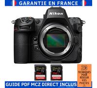 Nikon Z8 + 2 SanDisk 256GB Extreme PRO UHS-II SDXC 300 MB/s + Guide PDF MCZ DIRECT '20 TECHNIQUES POUR RÉUSSIR VOS PHOTOS